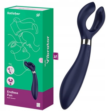 WIBRATOR DLA PAR SATISFYER ENDLESS FUN +29 OPCJI