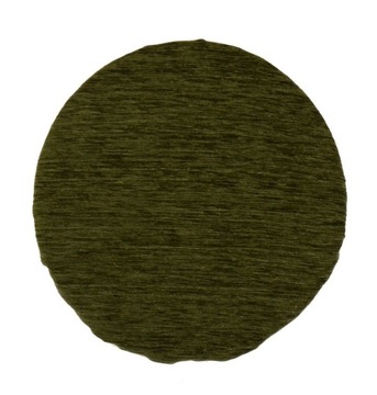Okrągła poduszka na taboret 30 cm (oliwka)