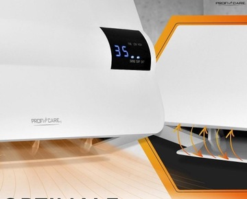 ЭЛЕКТРИЧЕСКИЙ РАДИАТОР НАСТЕННЫЙ ВЕНТИЛЯТОР С СВЯЗЬЮ PROFICARE PC-HL