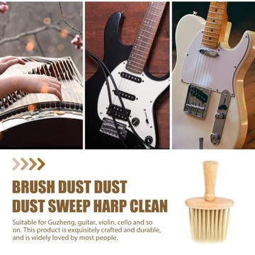 АКСЕССУАРЫ ДЛЯ ЧИСТКИ ГИТАРЫ МОЮЩАЯ ЩЕТКА 2 ШТ.