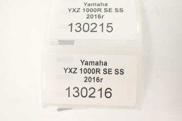 Yamaha YXZ 1000 R SS SE Ремни безопасности