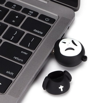 USB-флешка безликий призрак мультяшный призрак u дисковое запоминающее устройство с памятью