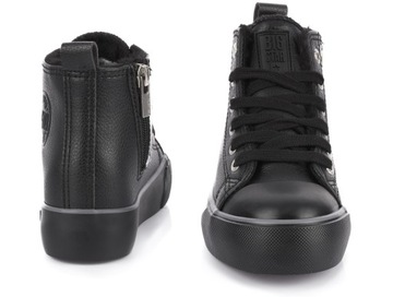 ДЕТСКАЯ ЗИМНЯЯ ОБУВЬ BIG STAR, УТЕПЛЕННАЯ ЭКОЛОГИЧЕСКАЯ КОЖА, размер 34