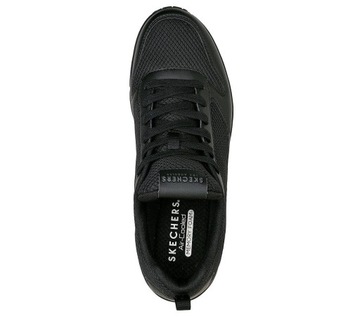 Buty sneakersy Skechers Uno Fastime SKECH AIR SPORTOWE MĘSKIE 237016-BBK