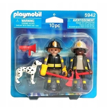 PLAYMOBIL 5942 Duopack Strażacy z psem