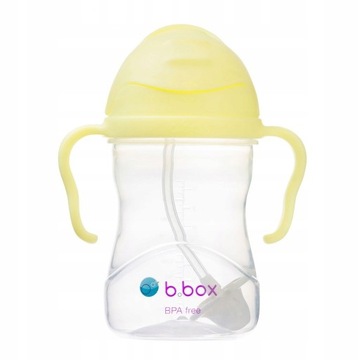 KUBEK NIEKAPEK B.BOX BANANA SPLIT 240 ML SŁOMKA