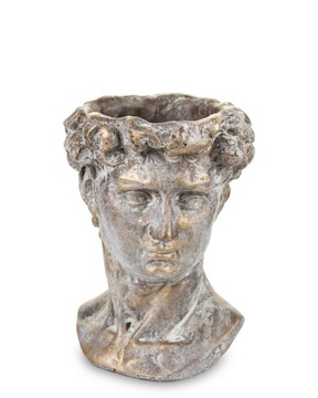 OSŁONKA DONICZKĘ GŁOWA TWARZ CERAMICZNA DONICZKA