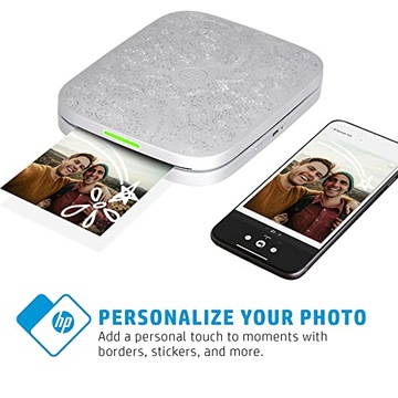 Bluetooth-принтер HP SPROCKET 3x4 дюйма ZINK для мгновенного получения фотографий ТЕЛЕФОН