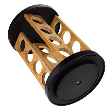 Контейнеры для специй ВРАЩАЮЩАЯСЯ ПРИПРАВА бамбук + НАКЛЕЙКИ