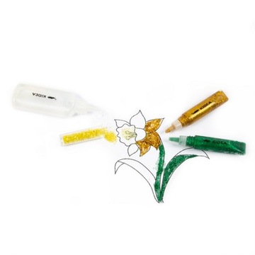 РОЖДЕСТВЕНСКИЙ НАБОР KIDEA GLITTER ARTISTIC