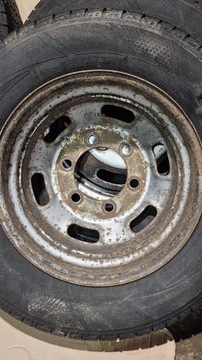 6X KOLA RÁFKY PNEUMATIKY IVECO DAILY BLÍŽENEC 195.75R16C M+S PĚKNÝ ORIGINÁLNÍ