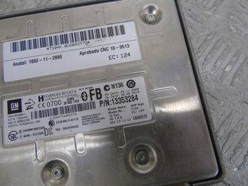 OPEL ASTRA J IV MODUL ŘÍZENÍ BLUETOOTH 13353284