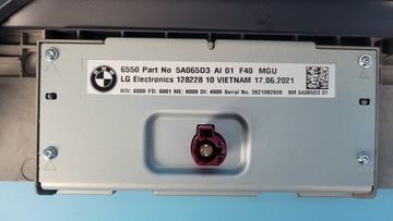 BMW 2' F44 228I XDRIVE ЭКРАН НАВИГАЦИОННОГО МОНИТОРА 5A065D3