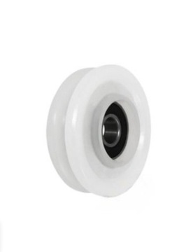 Rolka fi. 60 mm poliamidowa profilowana ułożyskowana, na linkę 10 mm