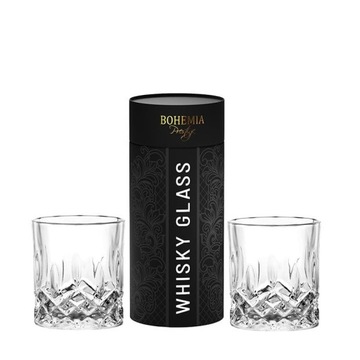 BOHEMIA CLASSICO szklanki do whisky w tubie 2szt s