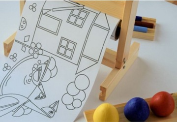 COLORESCA KOLOROWANKA W ROLCE FIGURY GEOMETRYCZNE