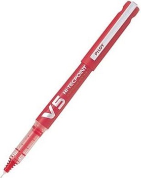 PILOT cienkopis V5 czerwony