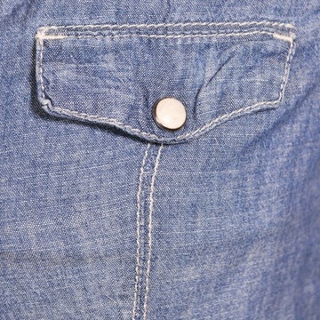 WRANGLER koszula BLUE jeans S/S SHIRT_ S