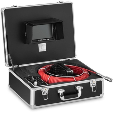 Эндоскоп, инспекционная камера с ЖК-дисплеем TFT, диаметр 7 дюймов. трубы 40-80 мм, длиной 40 м