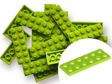 LEGO 3795 PLATE 2x6 Płytka Lime Limonkowy 10szt
