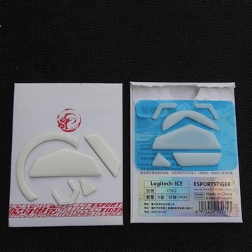 1 упаковка оригинальной версии ESPTIGER ICE Arc 1 2 конька для ног для мыши