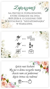 Благодарственные открытки Свадьба Свадьба 10 шт.