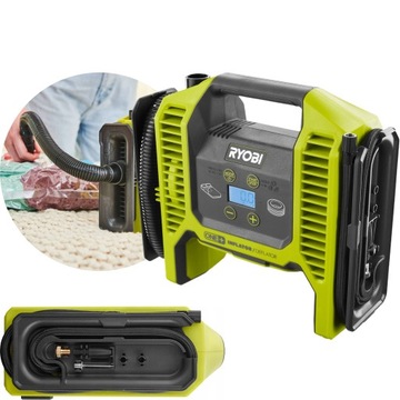 ПРОГРАММИРУЕМЫЙ ИНТЕРФЕЙС АККУМУЛЯТОРНОГО НАСОСА КОМПРЕССОРА RYOBI R18MI-0 18V