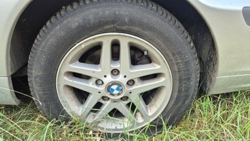 BMW E46 ALU RÁFKY KOLA 15" Z PNEUMATIKA 4 KUSY KOMPLET