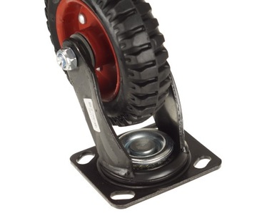 КОМПЛЕКТ КОЛЕС 4 КОЛЕСА 160 x 45 ММ ДЛЯ 450 КГ ПОВОРОТНОЙ ТЕЛЕЖКИ ПОВОРОТНЫЙ