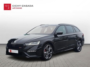 Skoda Octavia IV RS Kombi 2.0 TSI 245KM 2022 Skoda Octavia RS DSG 245KM, Full LED Matrix, Head-Up Display, Serwis ASO,