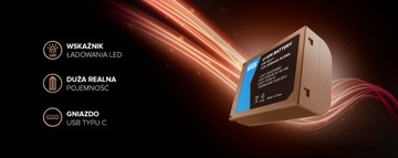 АККУМУЛЯТОР. ДЛЯ СИСТЕМЫ Olympus BLX-1 OM-1 ДЛЯ USB-C