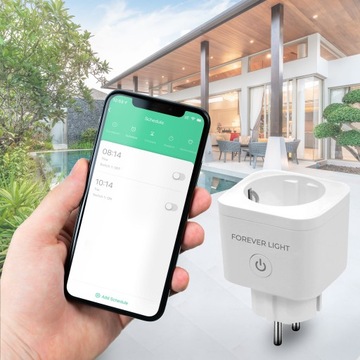 Интеллектуальная розетка SMART WiFi, измеритель тока, программатор Tuya