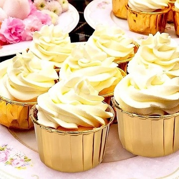 ЗОЛОТЫЕ ЧАШКИ ДЛЯ МАФИНОВ, ФОРМЫ ДЛЯ МАФИНОВ, ФОРМЫ ДЛЯ МАФИНОВ, 20 шт.