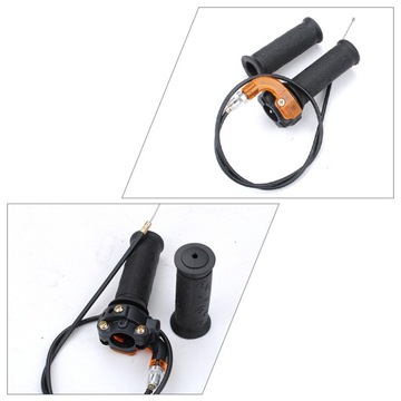 1 ZESTAW UCHWYTÓW UCHWYTU PRZYSPIESZENIA PRZEPUSTNICY I ZESTAW ZGIĘTYCH KABLI DO 49CC