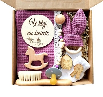 Gift Box niemowlęcy prezent dla dziewczynki baby