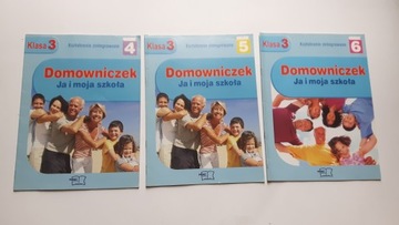 3 x DOMOWNICZEK Ja i moja szkola kl. 3 cz. 4,5,6