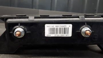 96517058ZD AIRBAG SPOLUJEZDCE LEVÝ ZADNÍ CITROEN C6