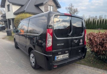 Fiat Scudo II 2016 Fiat Scudo Fiat Scudo 2.0 JTDM 130 KM Kamper Bus 5-osobowy Niski przebie, zdjęcie 1