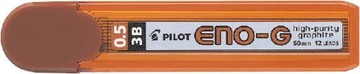 Grafity do ołówków PILOT ENO-G 0,5mm 3B