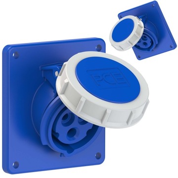 Gniazdo tablicowe skośne POWER TWIST 16A 3P 230V