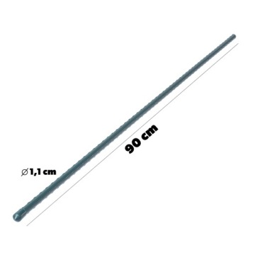 10x PLANT STICKER 90CM TUBER FLOWERS COATED STEEL