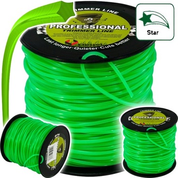 ŻYŁKA DO KOSY 2,4MM 100M GWIAZDA DEGET