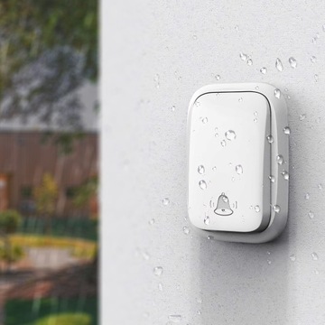 БЕСПРОВОДНОЙ Водонепроницаемый ДВЕРНОЙ ЗВОНОК IP44