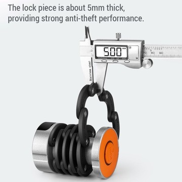 ВЕЛОСИПЕДНЫЙ ЗАМОК ВЕЛОСИПЕДНЫЙ ЗАМОК СКЛАДНОЙ КОМБИНИРОВАННЫЙ ЗАМОК с 2 КЛЮЧАМИ