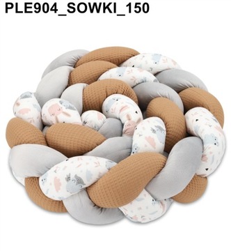 Плетеный чехол для кровати 150 см, PLAINED LUX