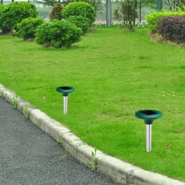 2 x СОЛНЕЧНЫЙ УЛЬТРАЗВУКОВОЙ НАБОР ОТ КРОТОВ ДЛЯ ВСЕГО САДА