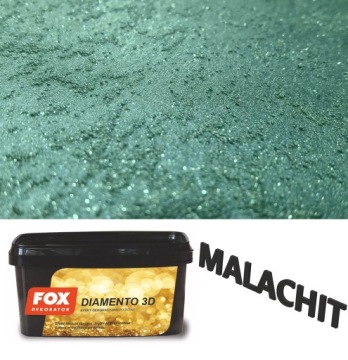 КРАСКА FOX DECORATOR DIAMENTO 3D С ЭФФЕКТОМ МАЛАХИТА 1л