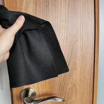 Салфетка из микрофибры DeWitte PU 320GSM серая для чистки, протирания и сушки.