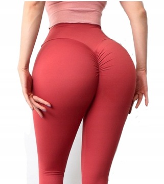 LEGGINSY SIŁOWNIA PUSH UP PODKREŚLAJĄCE POŚLADKI