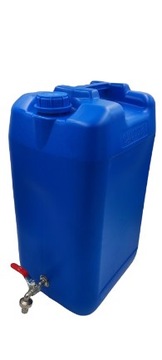 KANISTER ZBIORNIK POJEMNIK BANIAK NA WODĘ 30L z KRANIKIEM